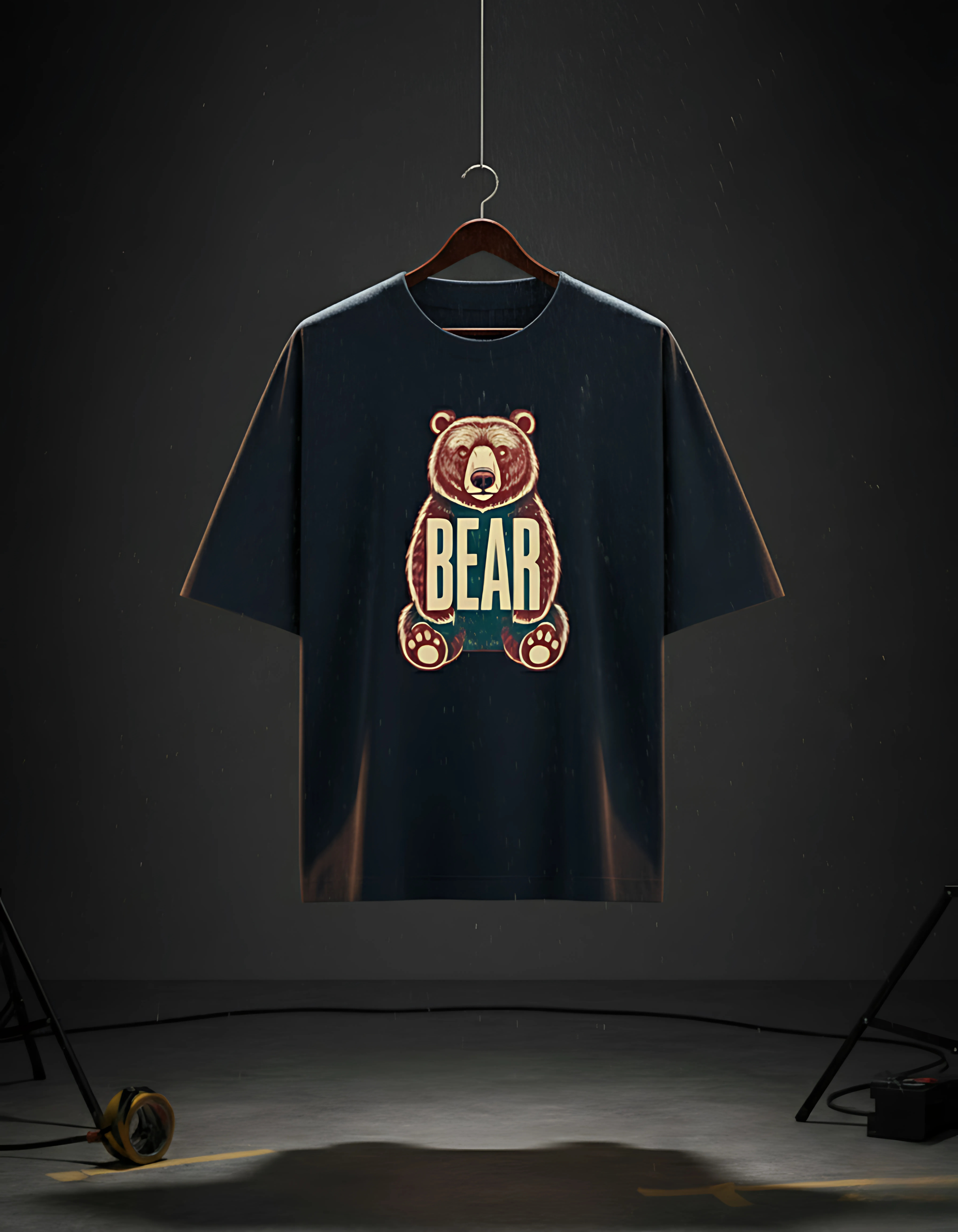 BEAR Unisex Oversized HeavyDuty T-Shirt