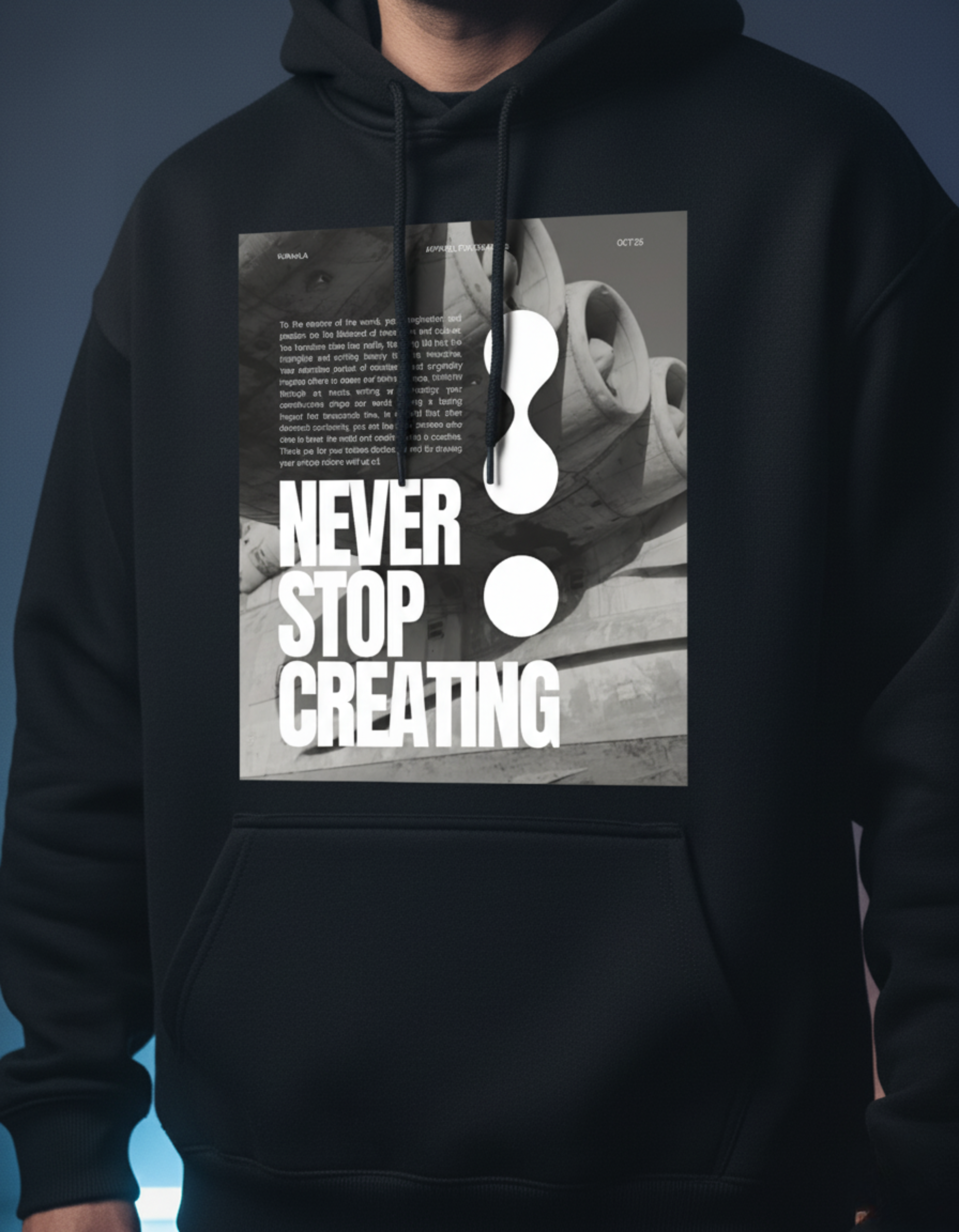 Creators Essential Oversized Unisex Hoodie
