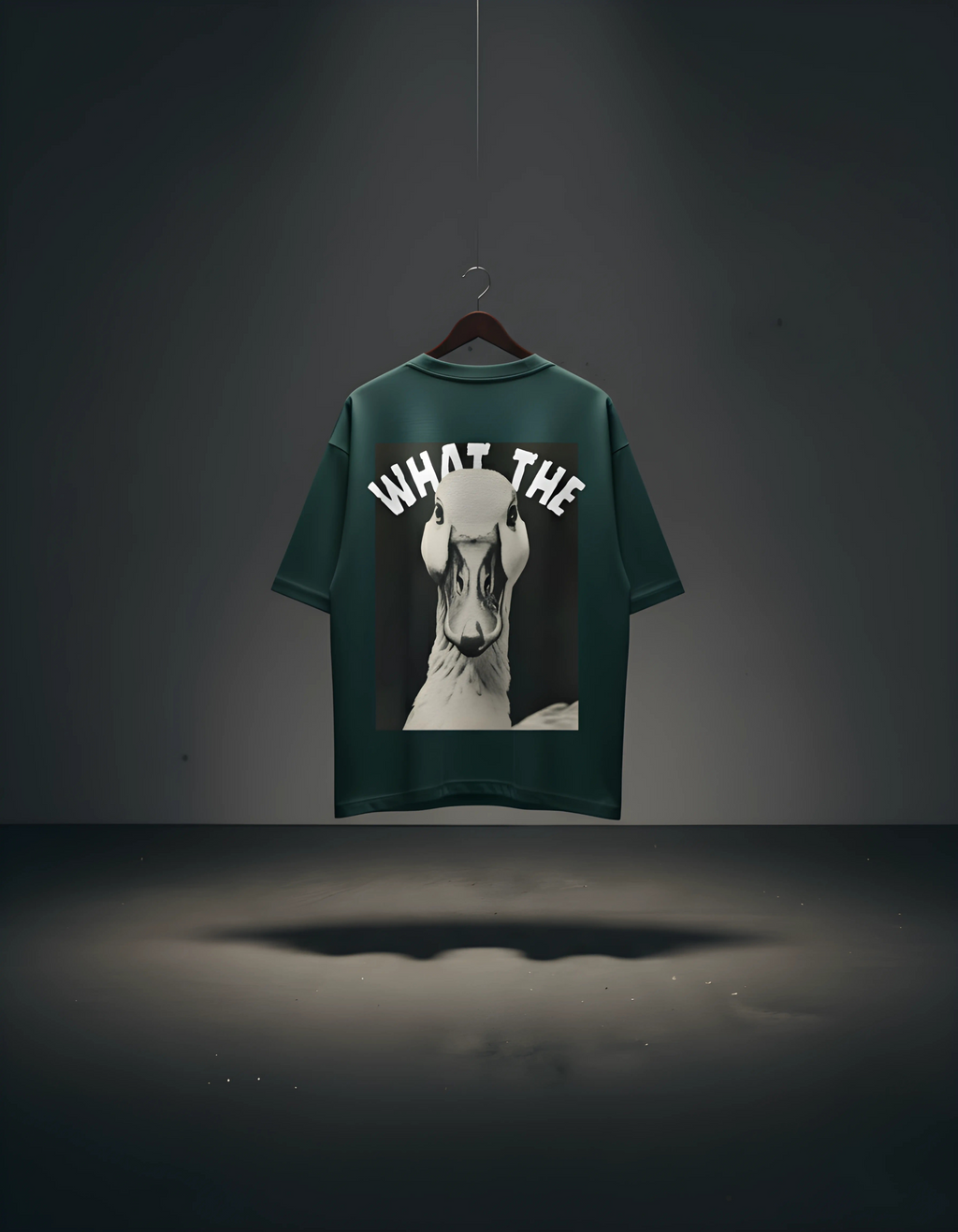 What The Duck Unisex Oversized HeavyDuty T-Shirt