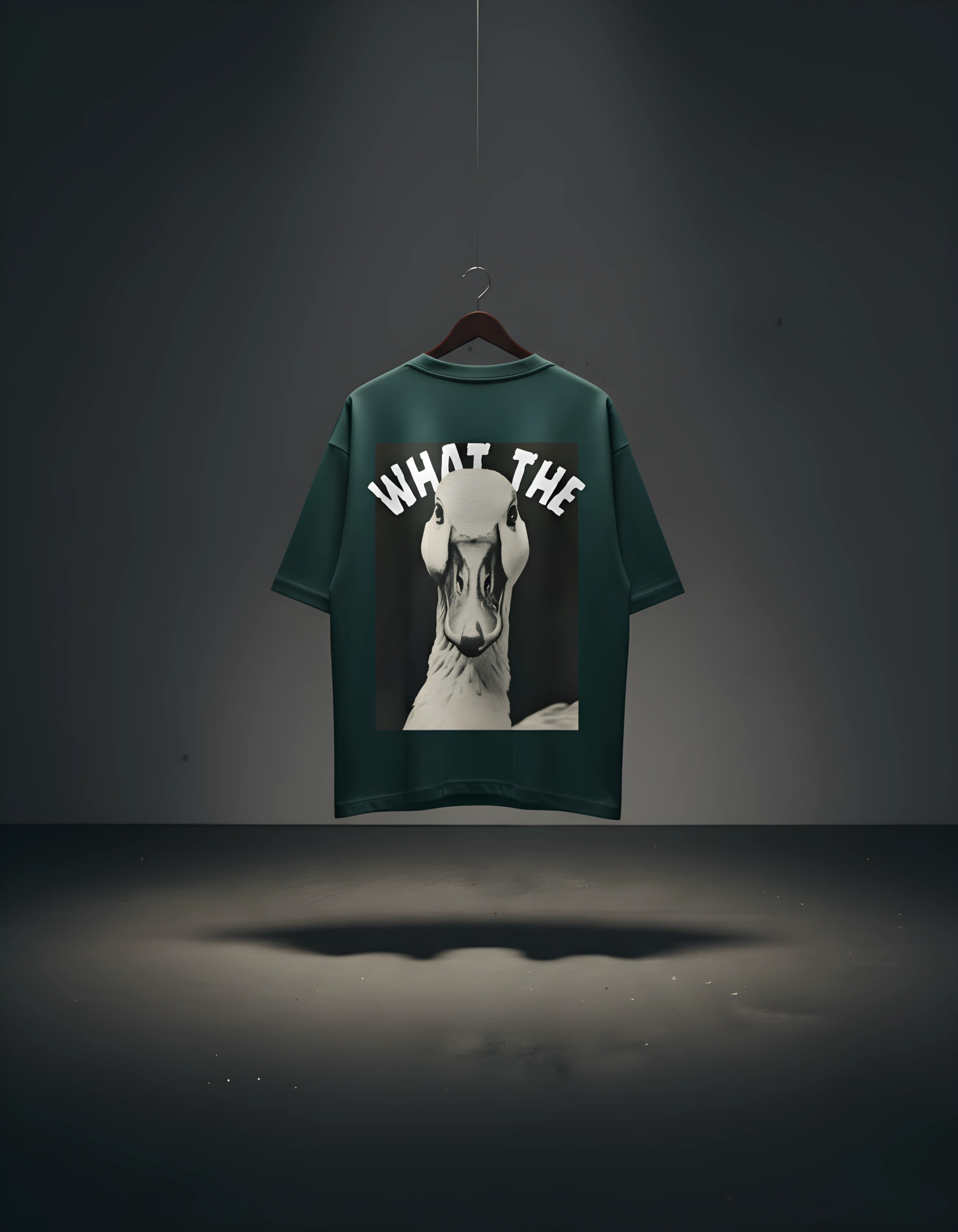 What The Duck Unisex Oversized HeavyDuty T-Shirt