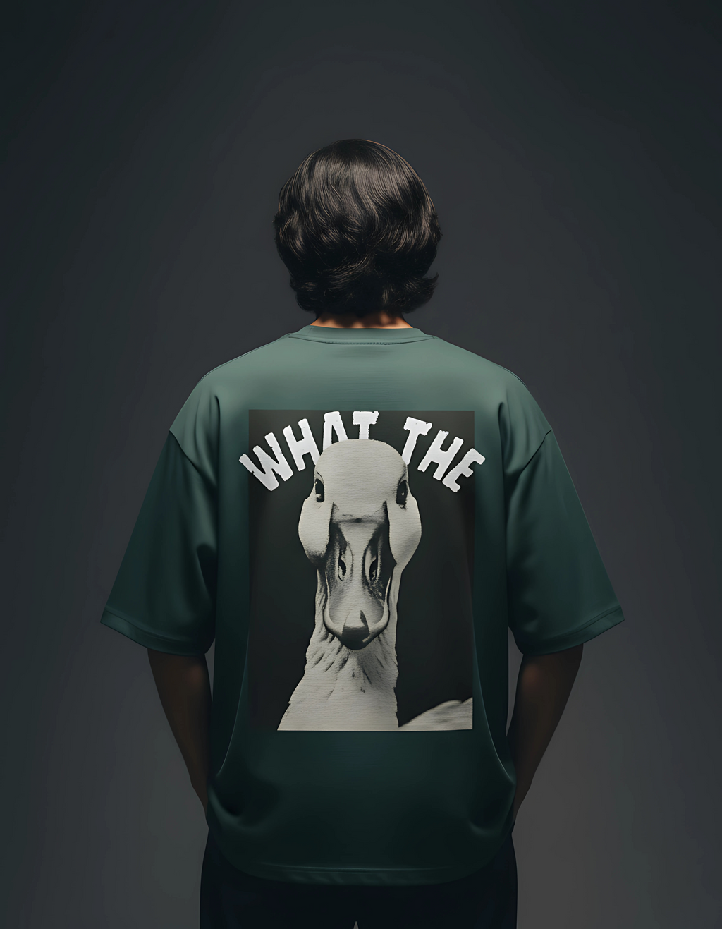 What The Duck Unisex Oversized HeavyDuty T-Shirt