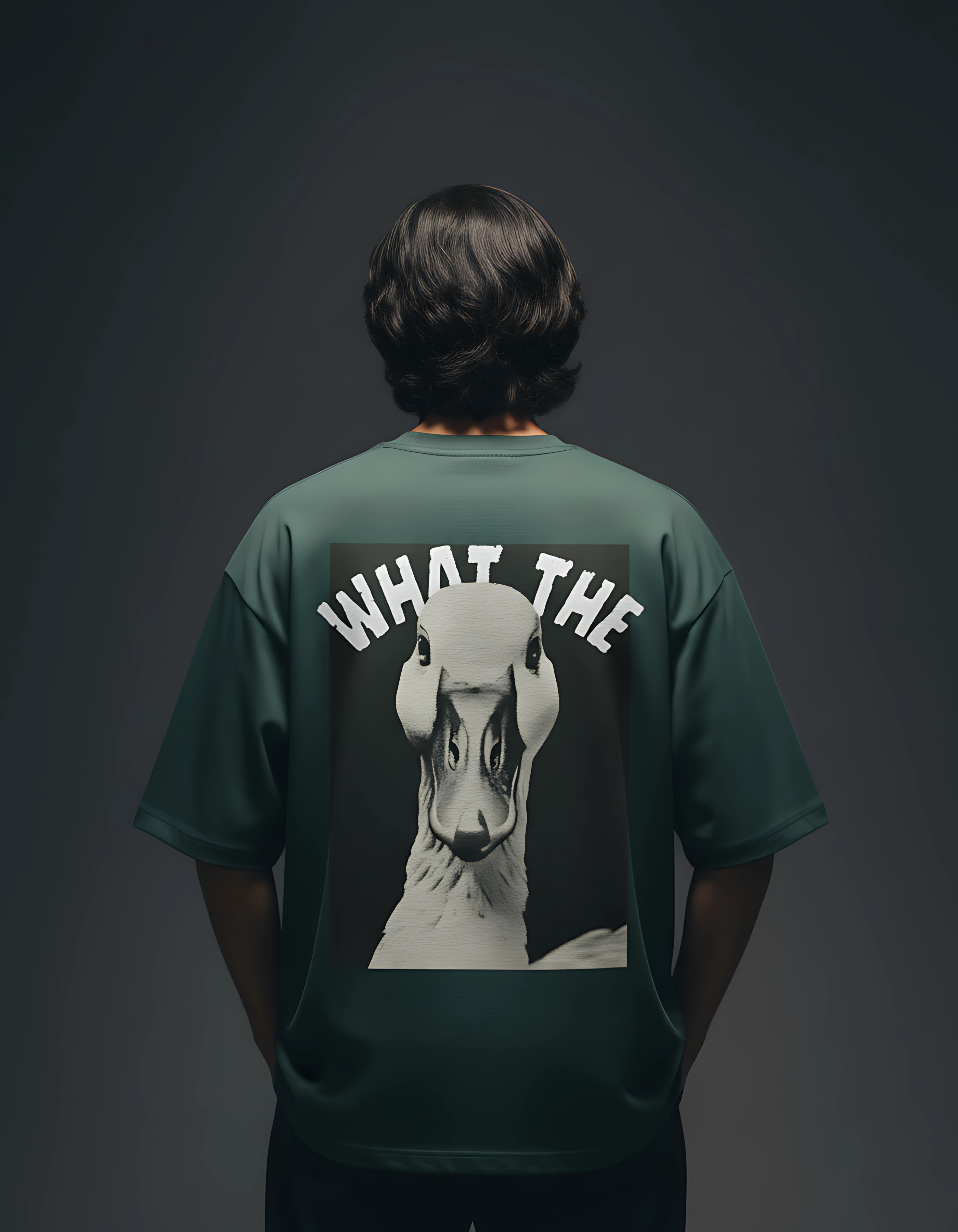 What The Duck Unisex Oversized HeavyDuty T-Shirt