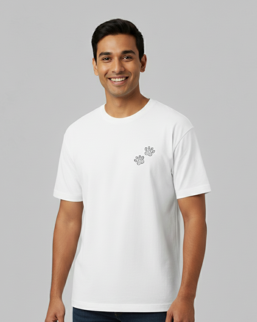 Dog Dad - Unisex Oversized Standard T-Shirt | 180 GSM Soft, Breathable Cotton