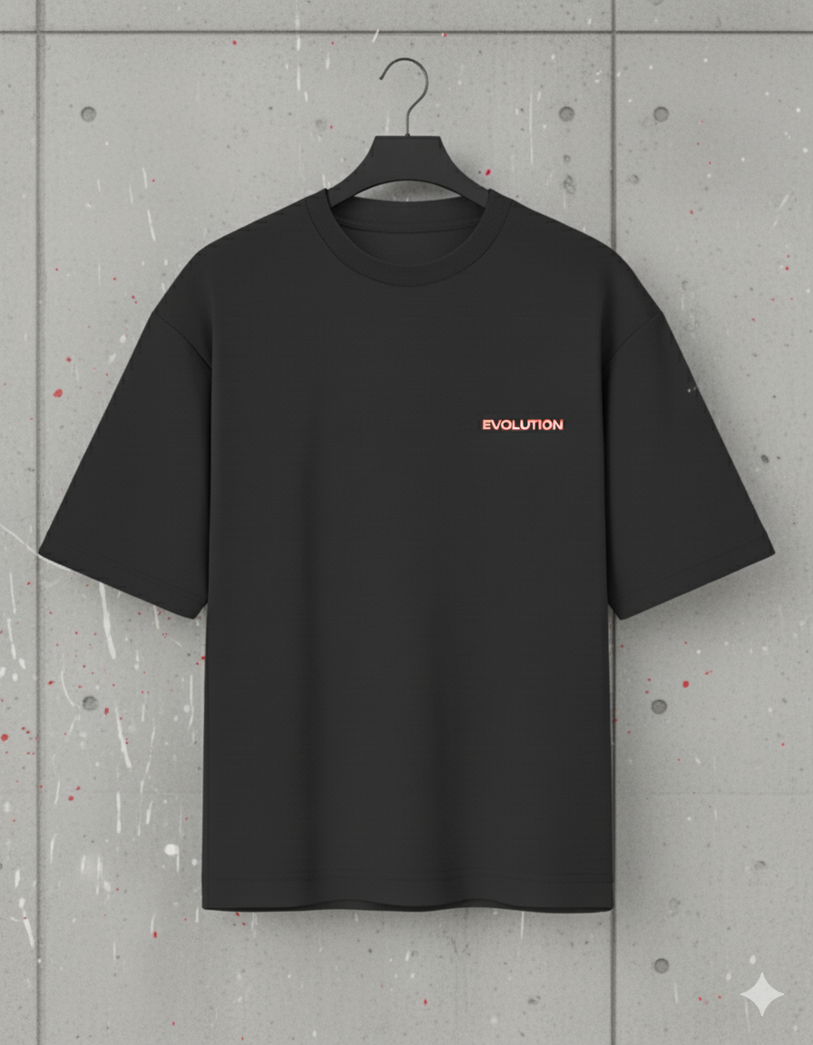 Evolution Unisex Oversized Standard T-Shirt