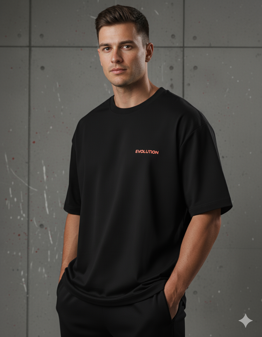Evolution Unisex Oversized Standard T-Shirt
