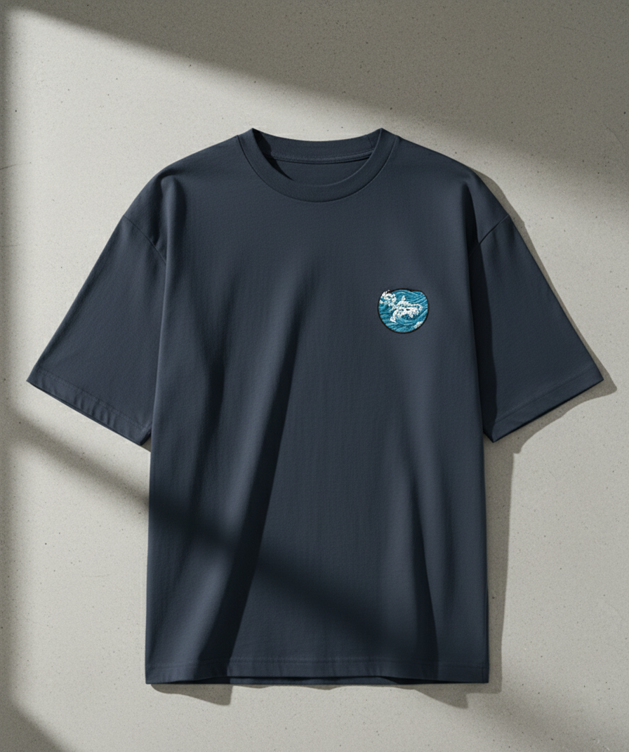 Waves Unisex Oversized Standard T-Shirt