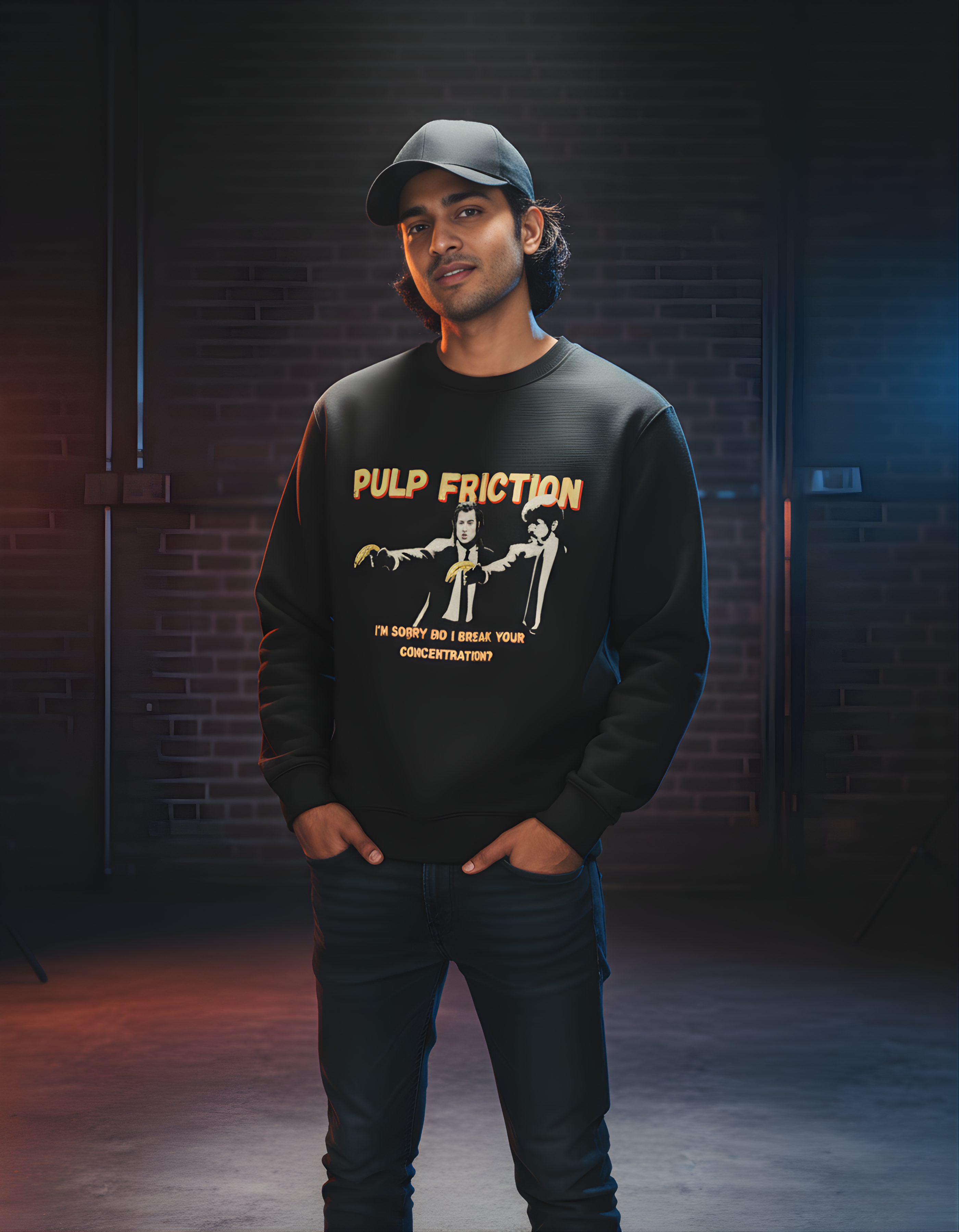 Pulp Friction Regular Fit Unisex Sweatshirt