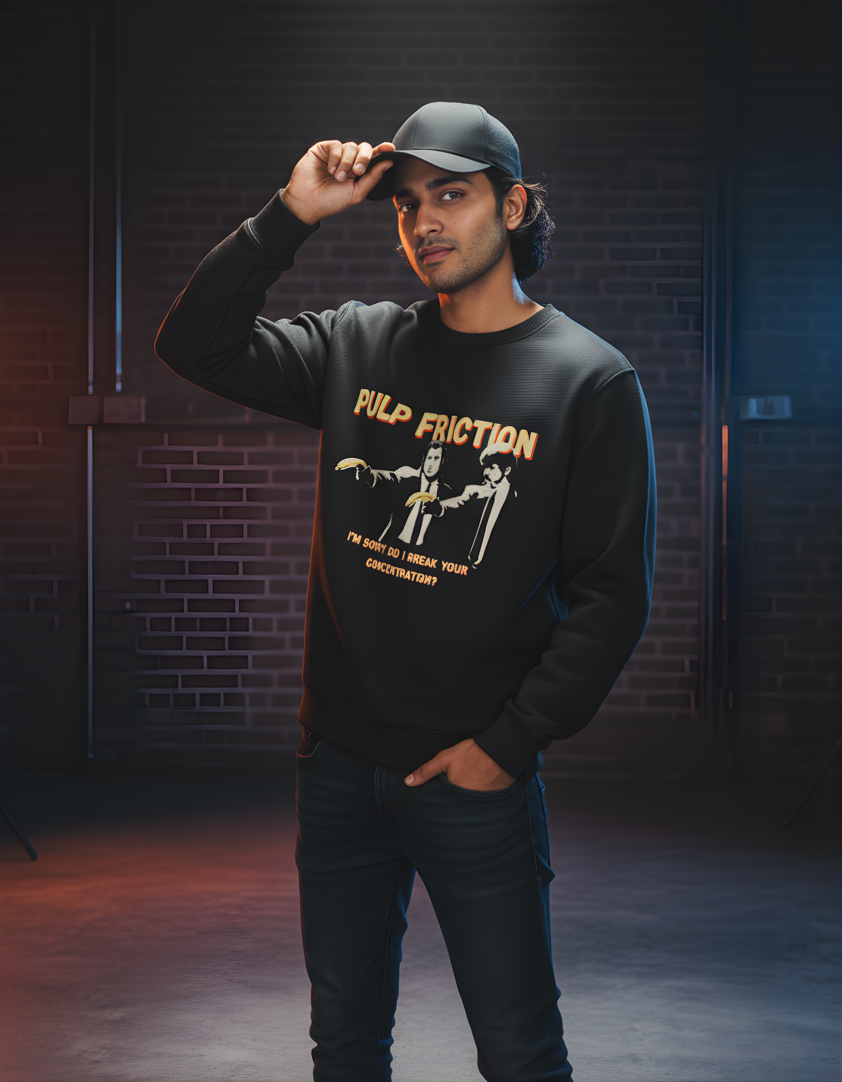 Pulp Friction Regular Fit Unisex Sweatshirt
