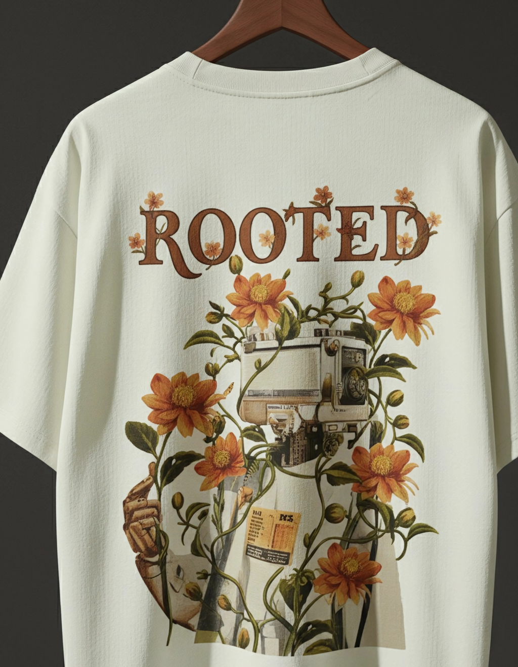 Rooted Unisex Oversized HeavyDuty T-Shirt