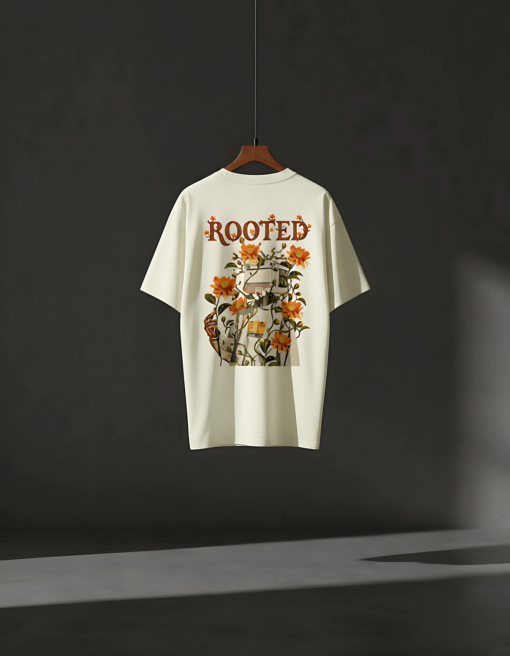 Rooted Unisex Oversized HeavyDuty T-Shirt
