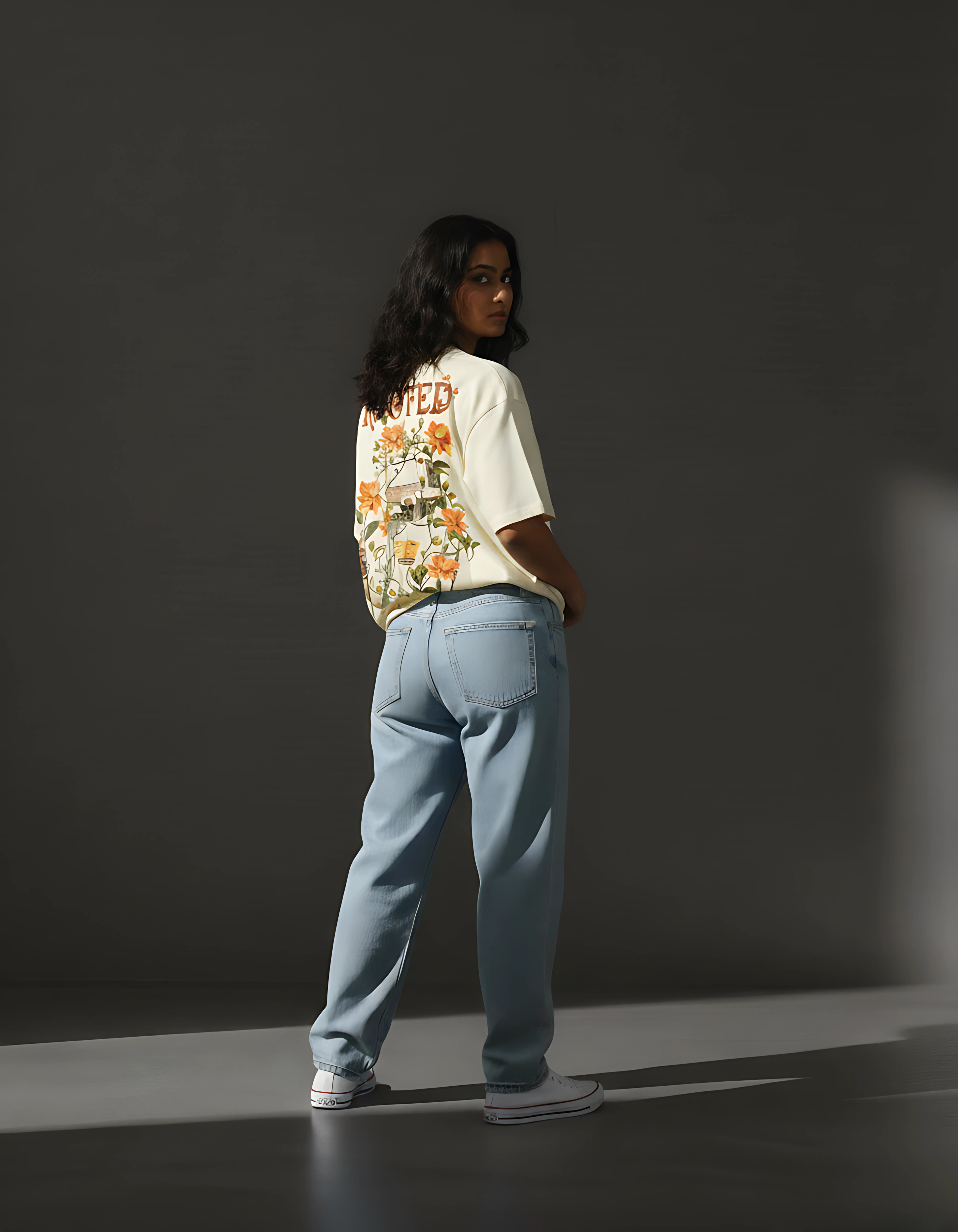 Rooted Unisex Oversized HeavyDuty T-Shirt