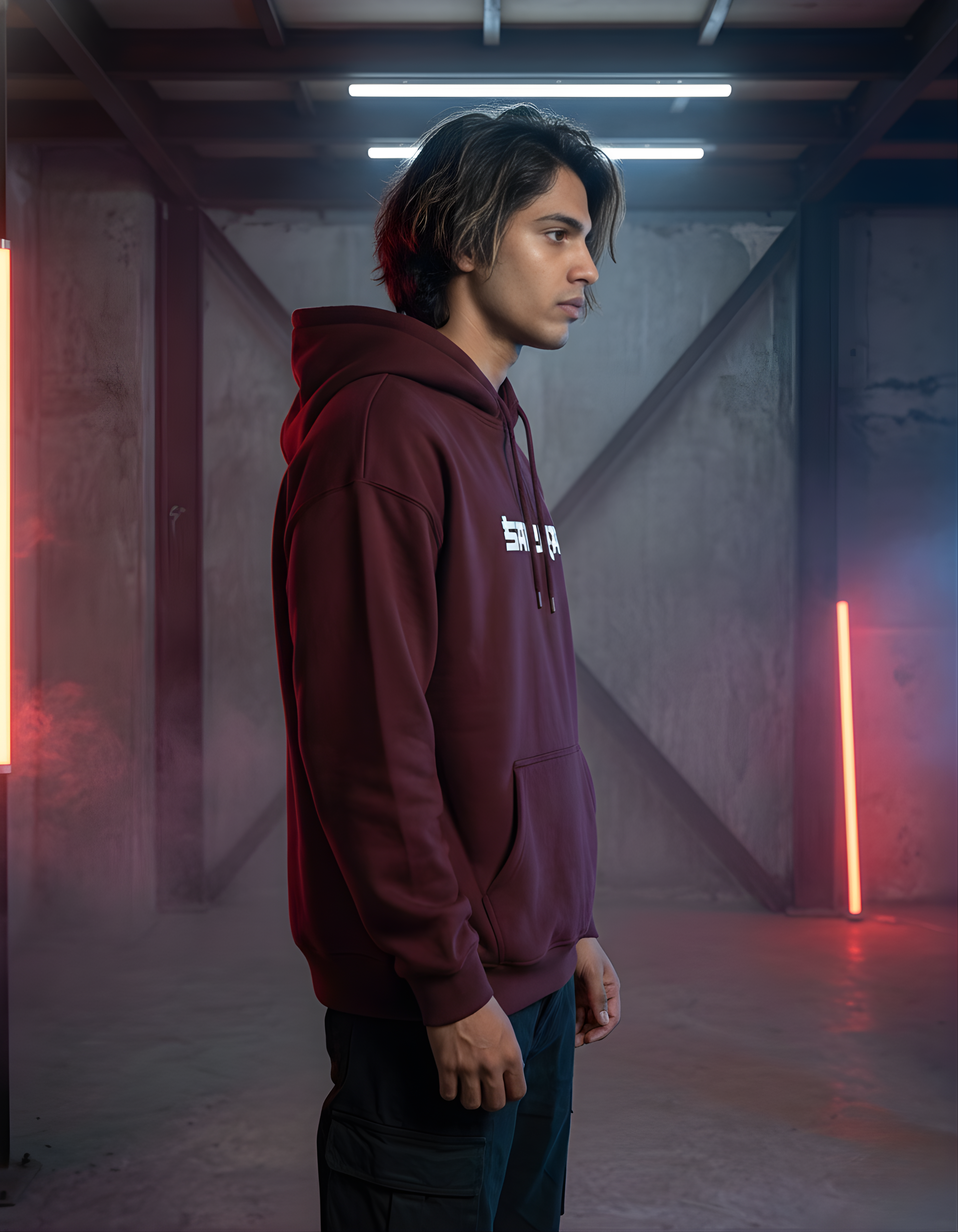 Samurai Essential Oversized Unisex Hoodie