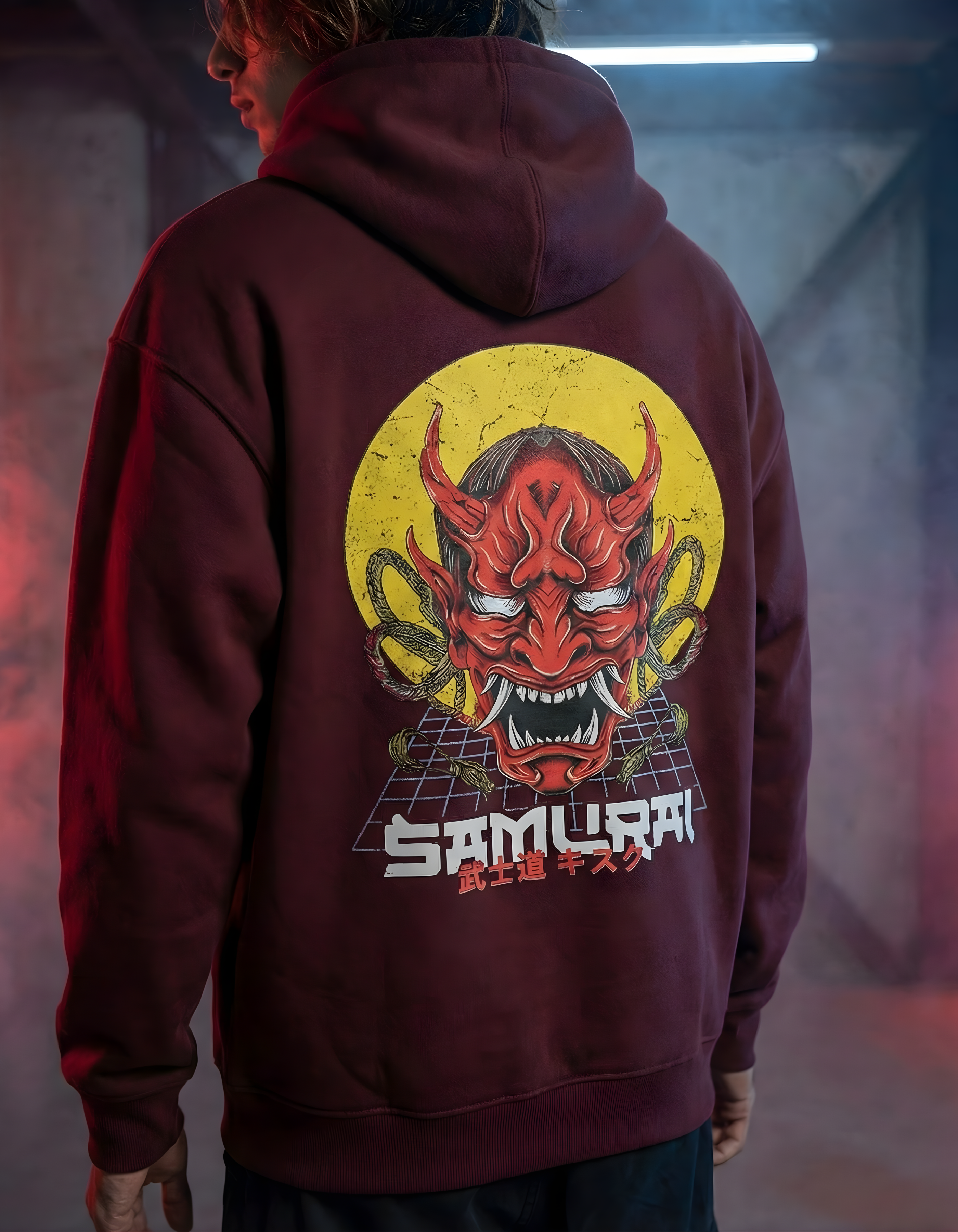 Samurai Essential Oversized Unisex Hoodie
