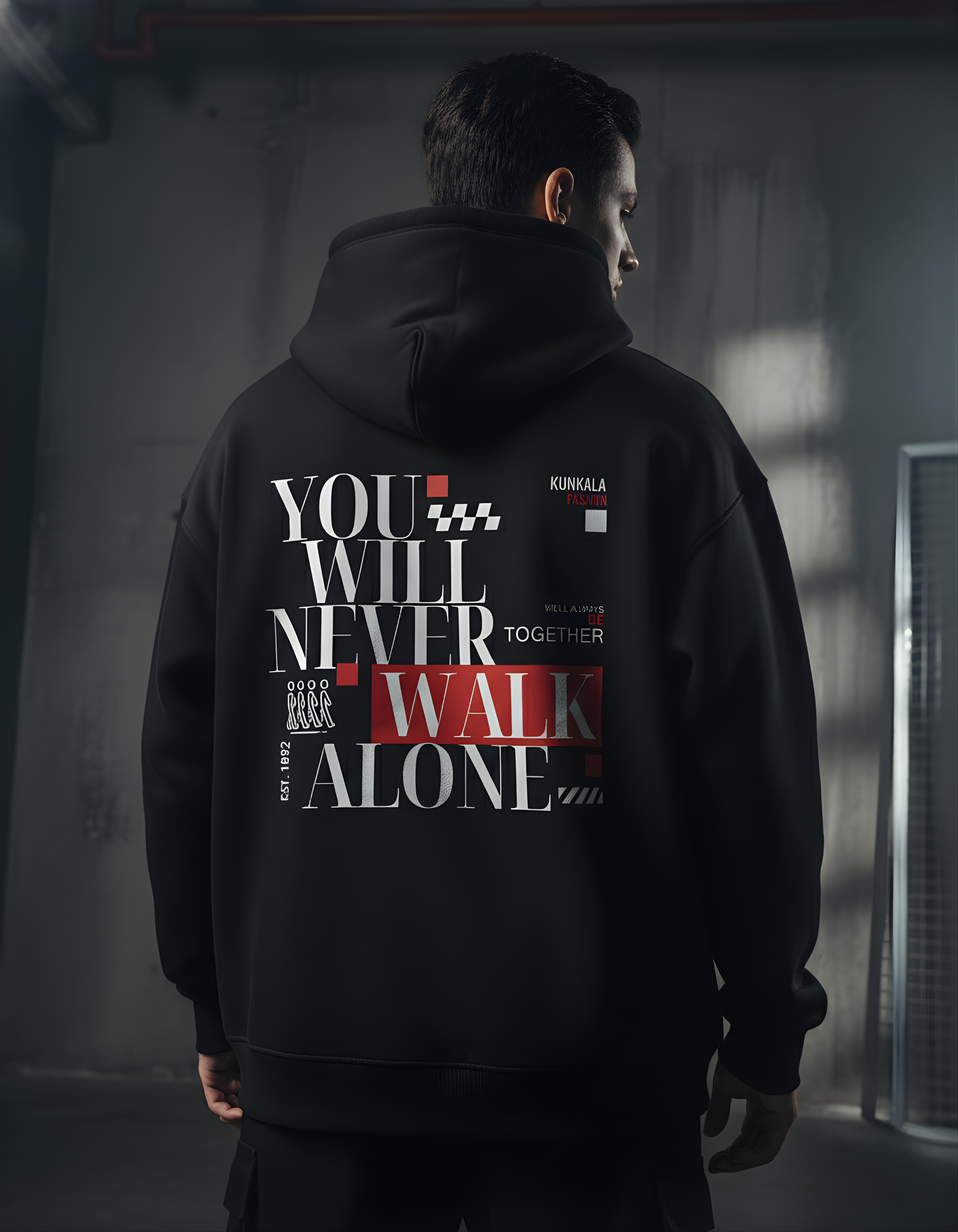 YNWA Essential Oversized Unisex Hoodie