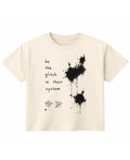Off White Boxy Fit T-shirt Front Design