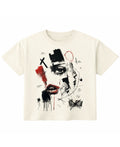 Off White Boxy Fit T-shirt Front Design