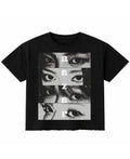 Black Boxy Fit T-shirt Front Design