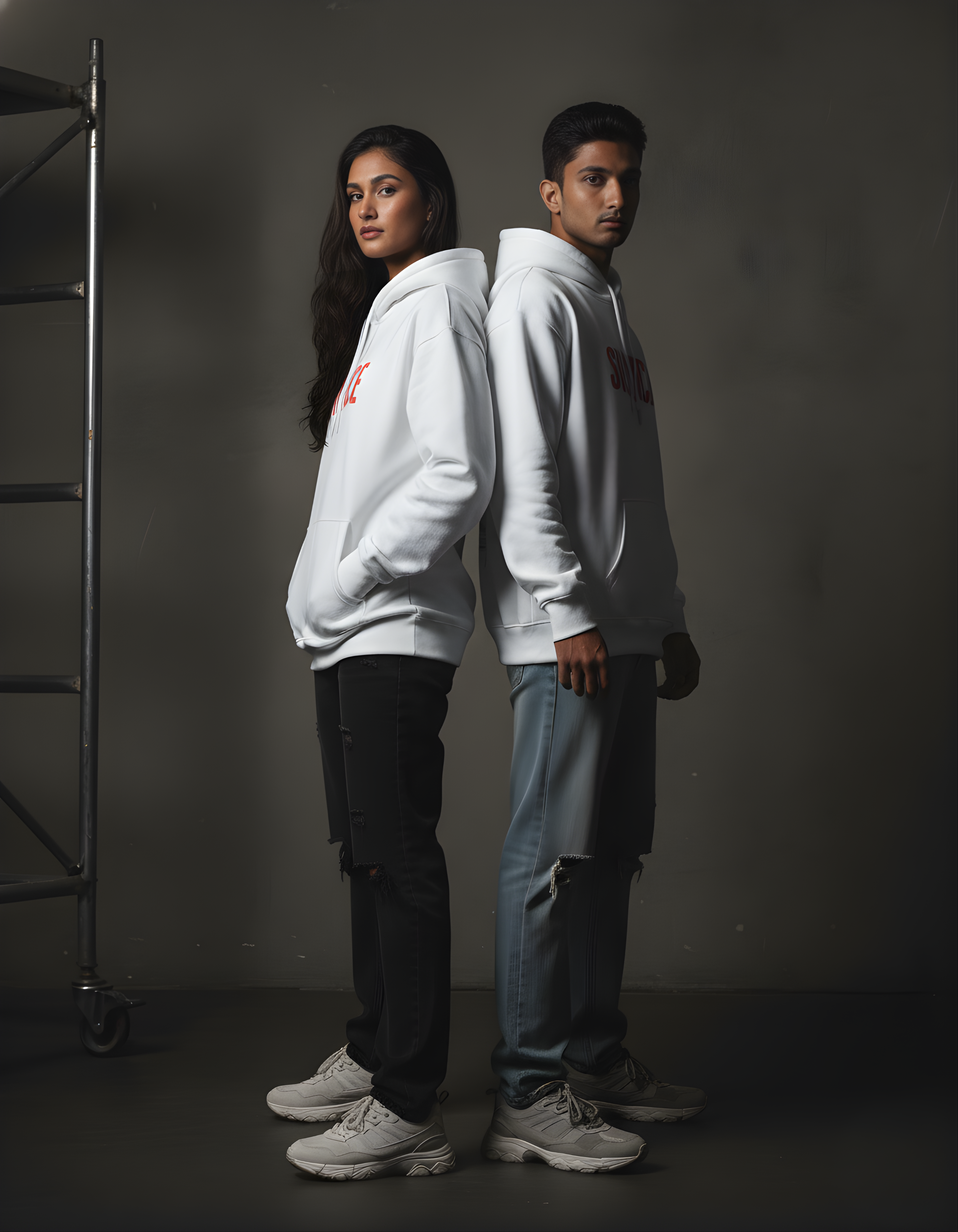 Silence Essential Oversized Unisex Hoodie