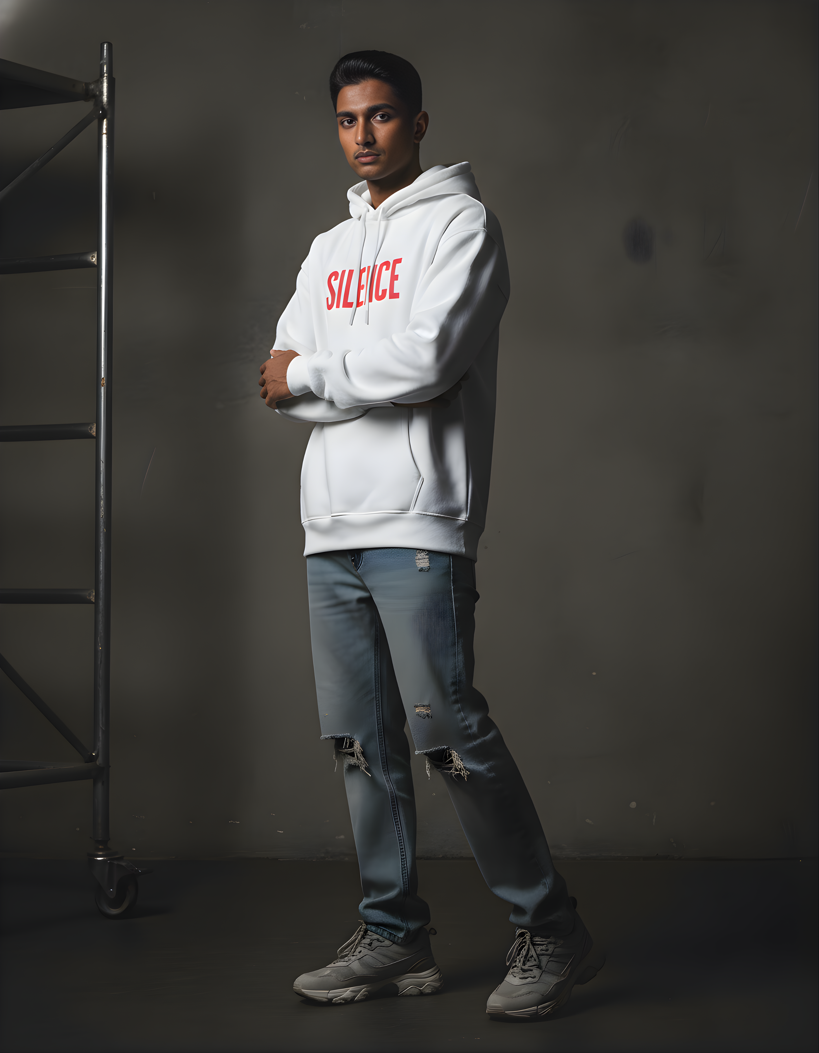 Silence Essential Oversized Unisex Hoodie