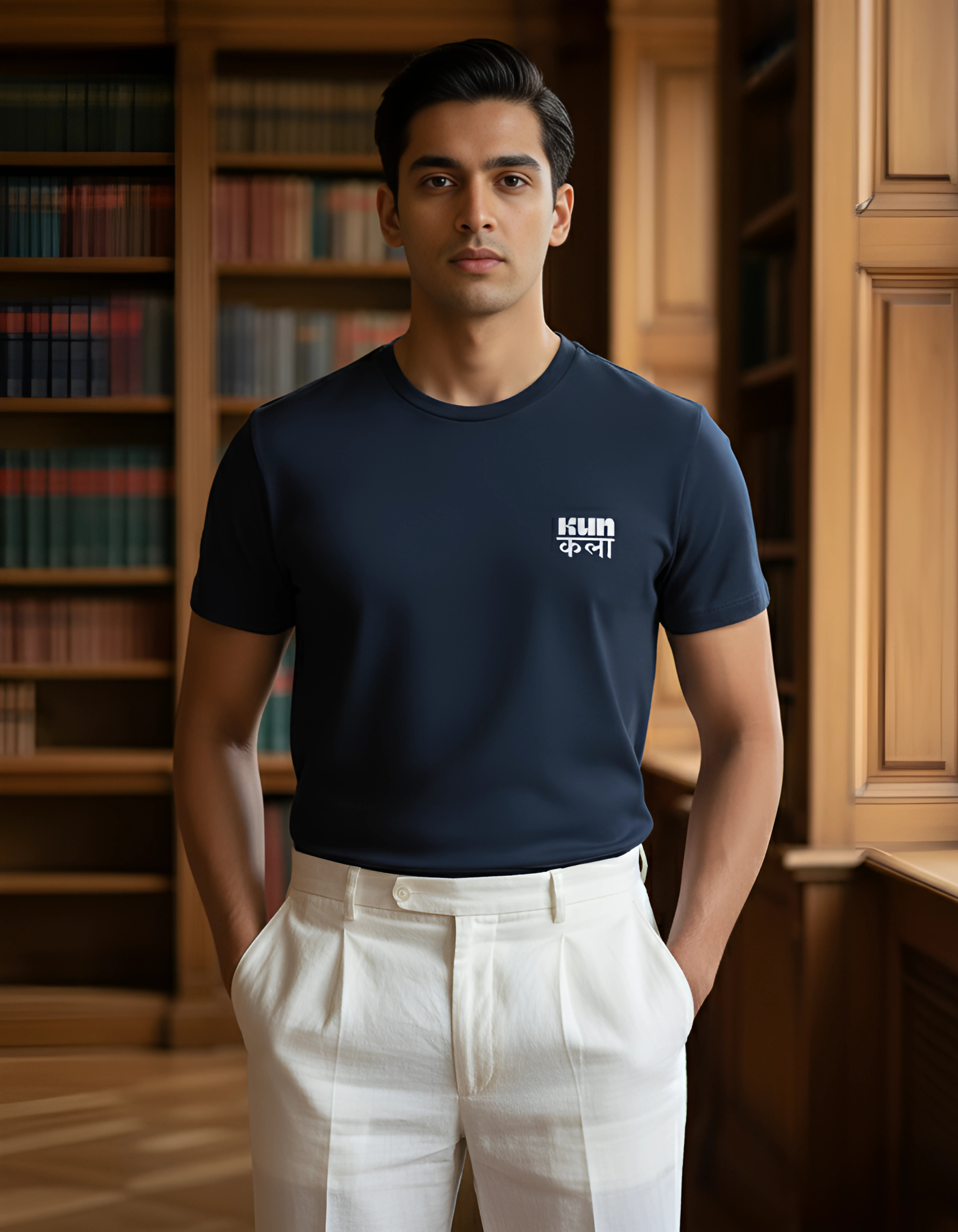 KunKala Embroidered Unisex Supima T-Shirt