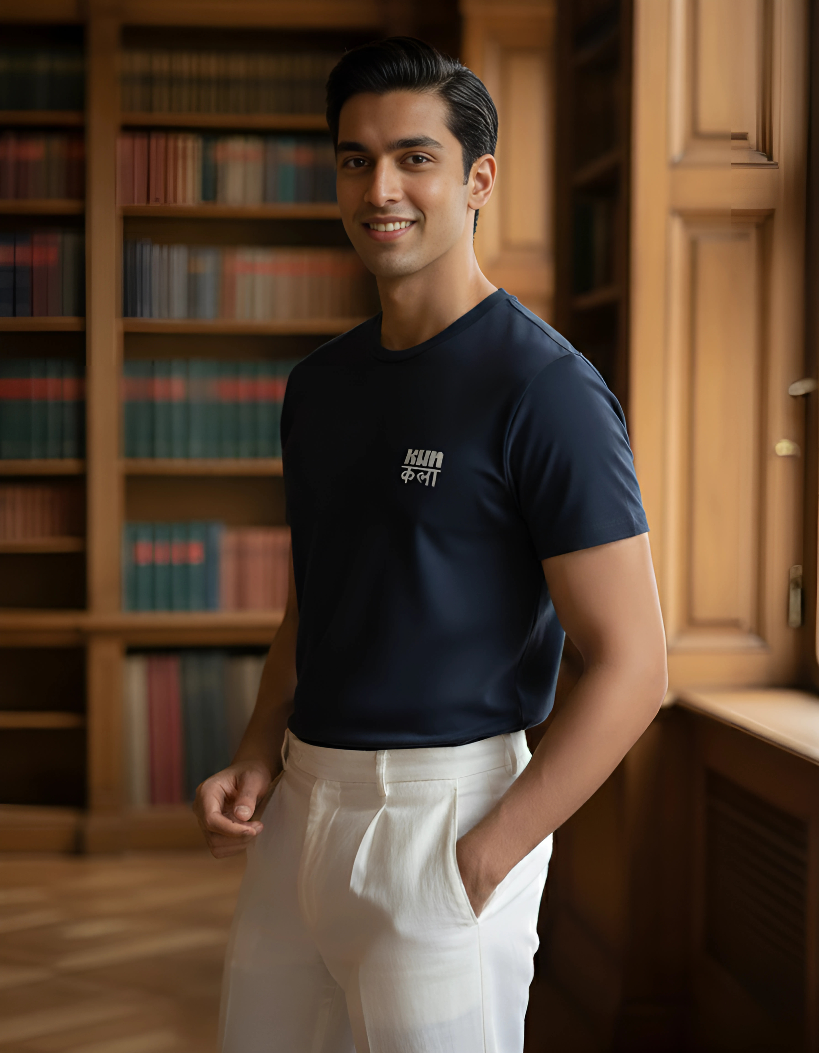 KunKala Embroidered Unisex Supima T-Shirt