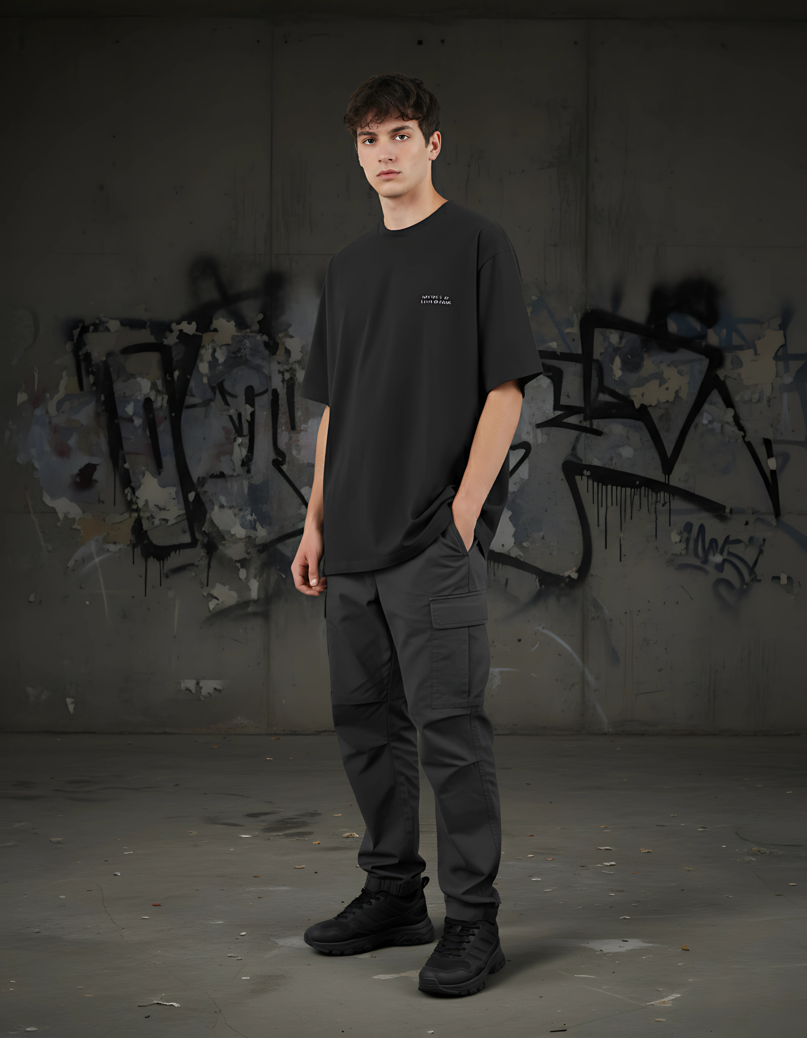 Caged Ascension Unisex Oversized HeavyDuty T-Shirt